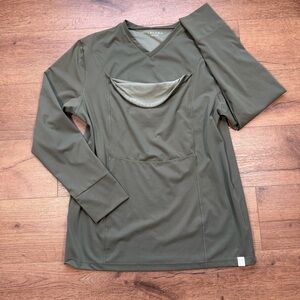 LALABU‎ baby shirt green long sleeve